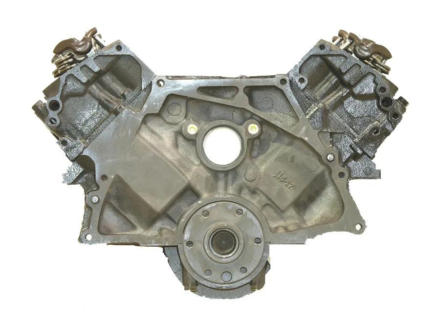 6.0 LS engine on branded inspection stand