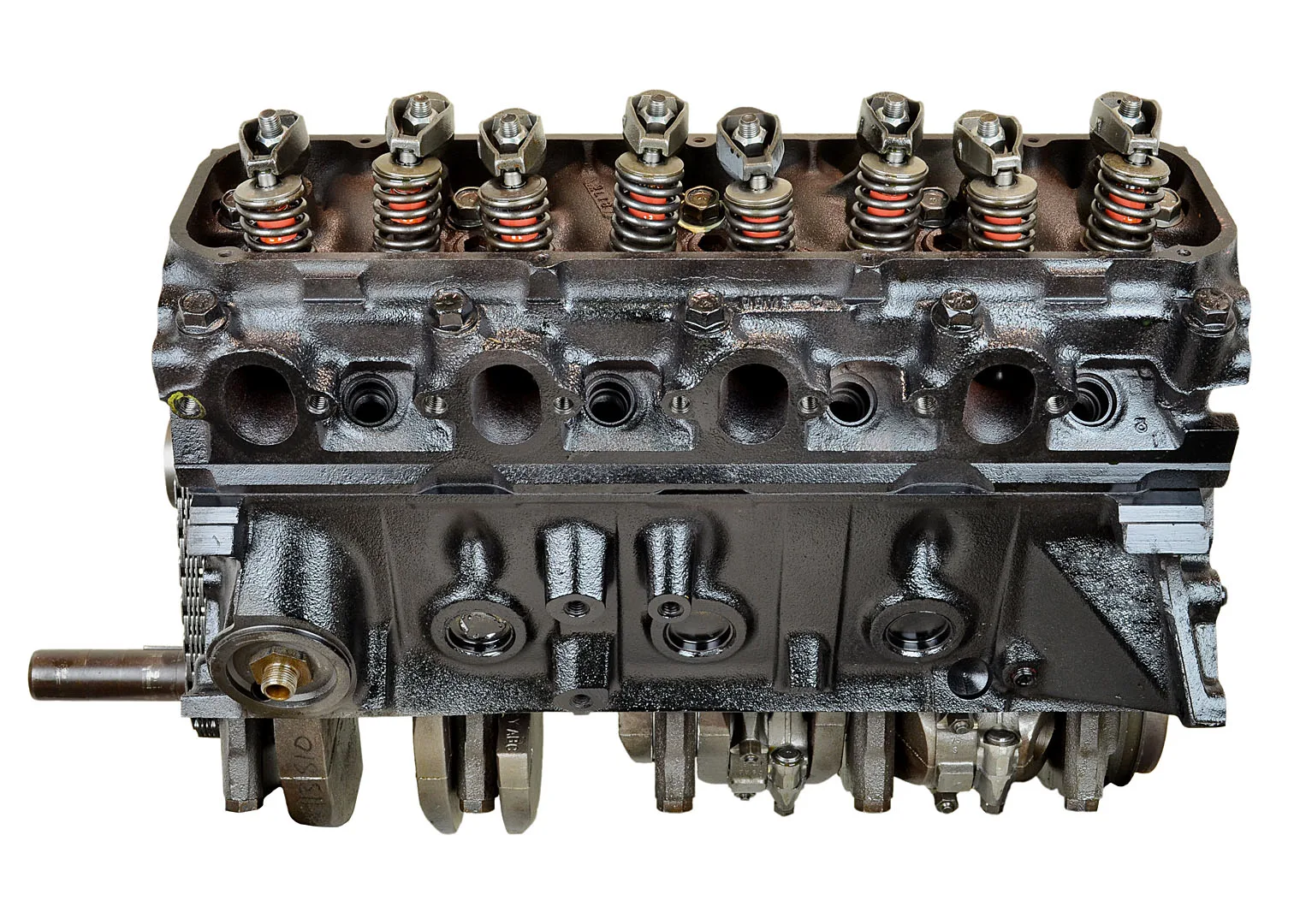 Lincoln 7.5L V8 intake manifold and throttle body detail