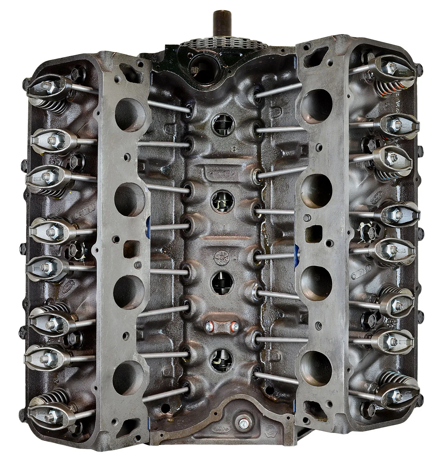 Lincoln 7.5L V8 run-stand quality-test verification