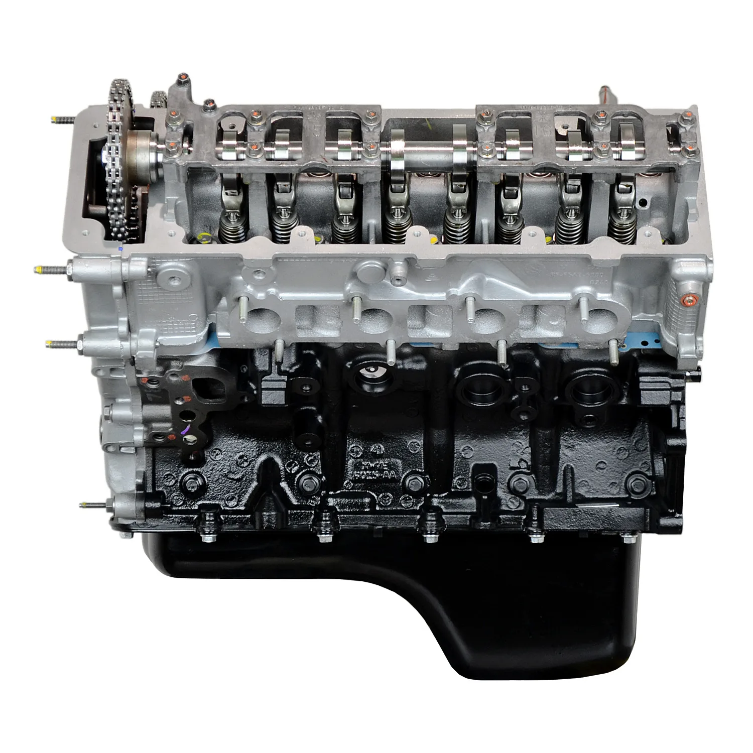 1997-00 Ford F-150, F-250, Expedition 4.6 SOHC 2 Valve VIN W intake manifold and throttle body detail