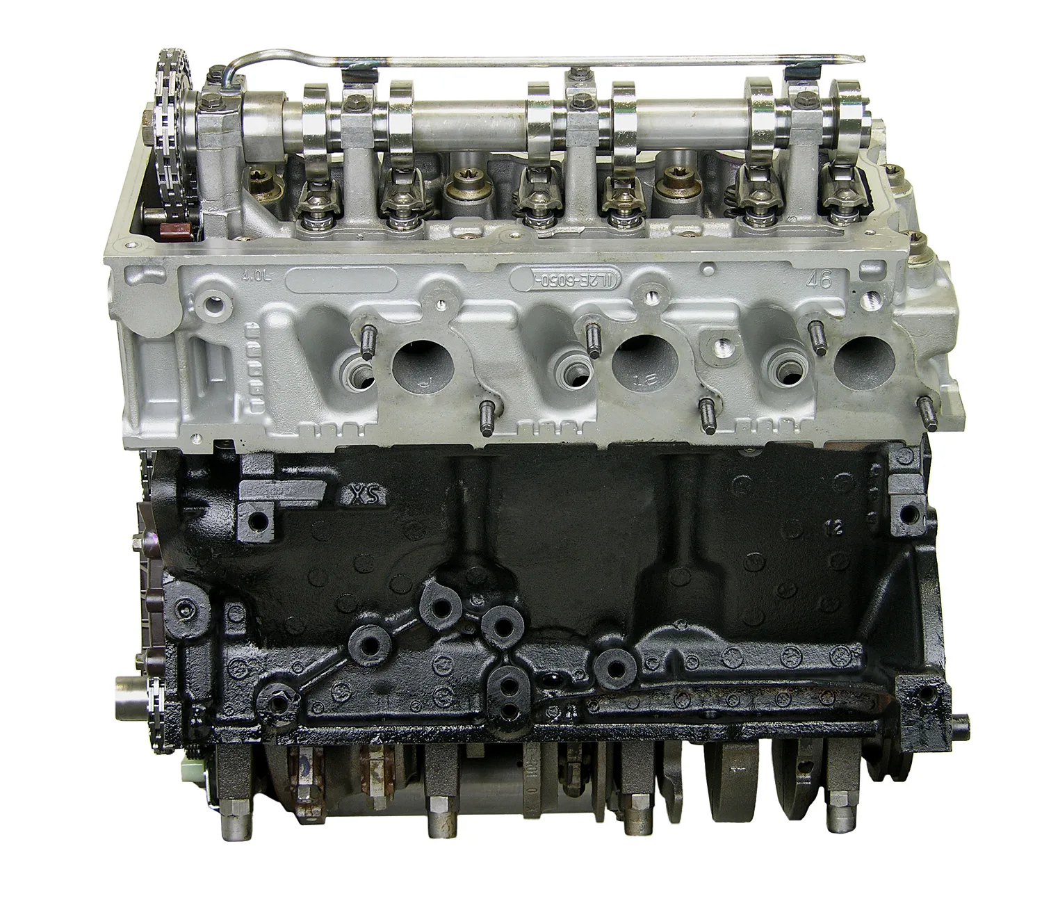Ford Mercury 4.0L V6 intake manifold and throttle body detail