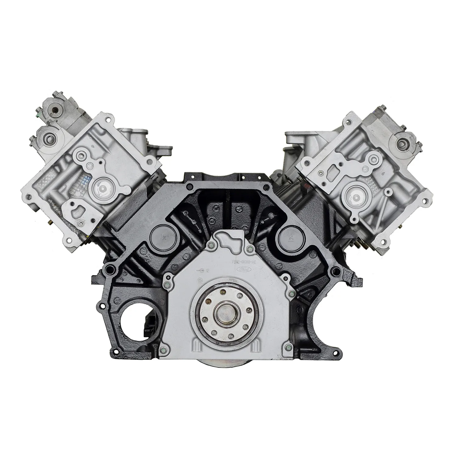 6.0 LS engine on branded inspection stand