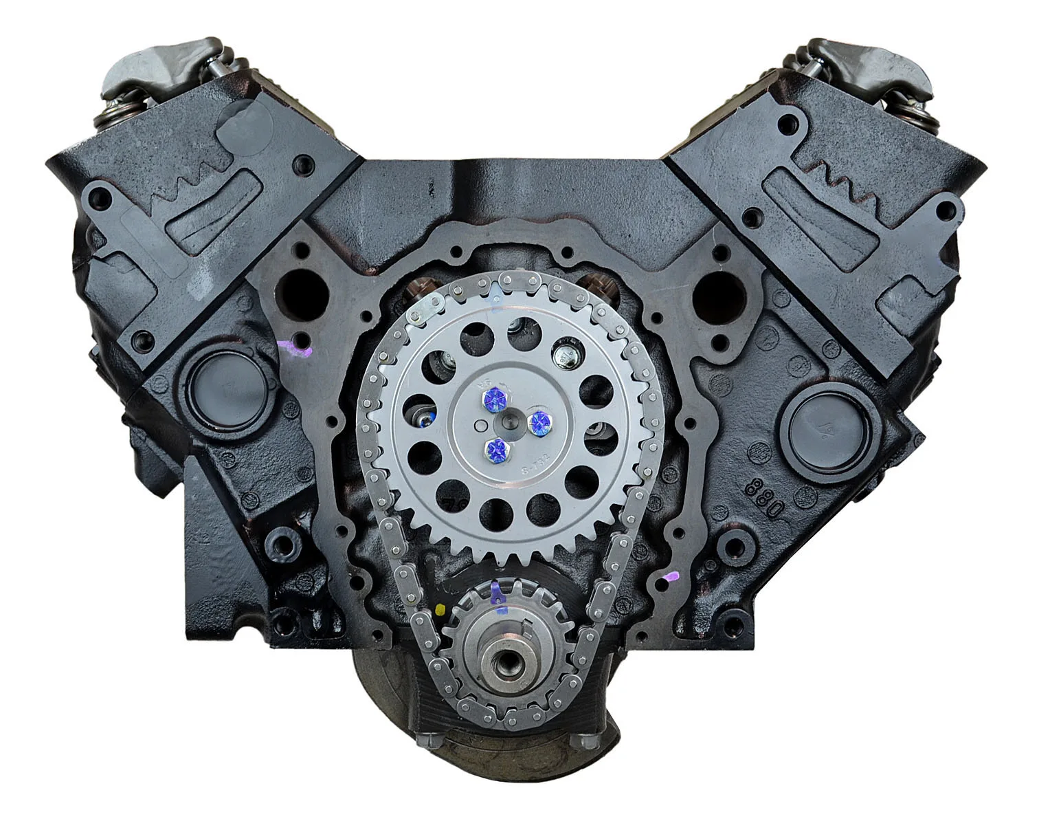 Chevy 350 5.7L 2 Bolt Main V8 Remanufactured Engine – 1996-2000 for Sale main product image