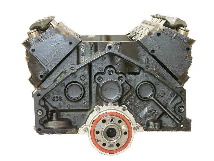 6.0 LS engine on branded inspection stand