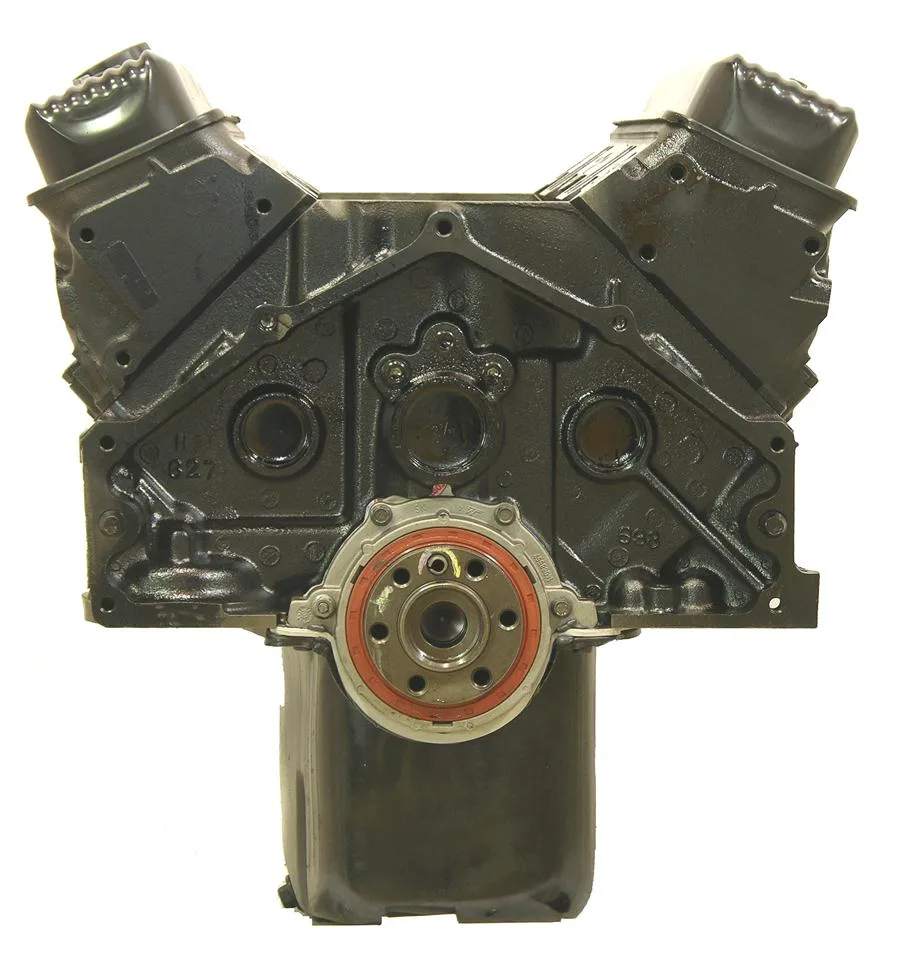 6.0 LS engine on branded inspection stand