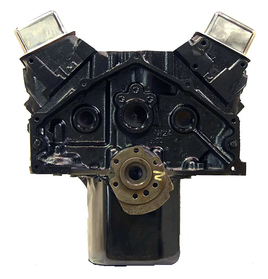 6.0 LS engine on branded inspection stand