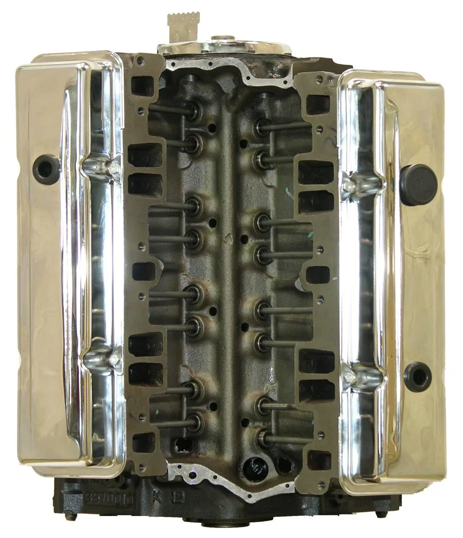 Chevy 350 5.7L 4 Bolt Main V8 run-stand quality-test verification