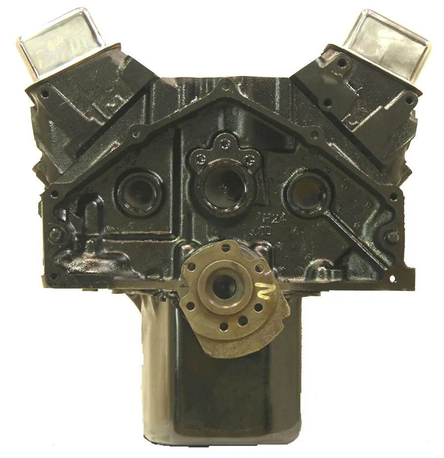 6.0 LS engine on branded inspection stand