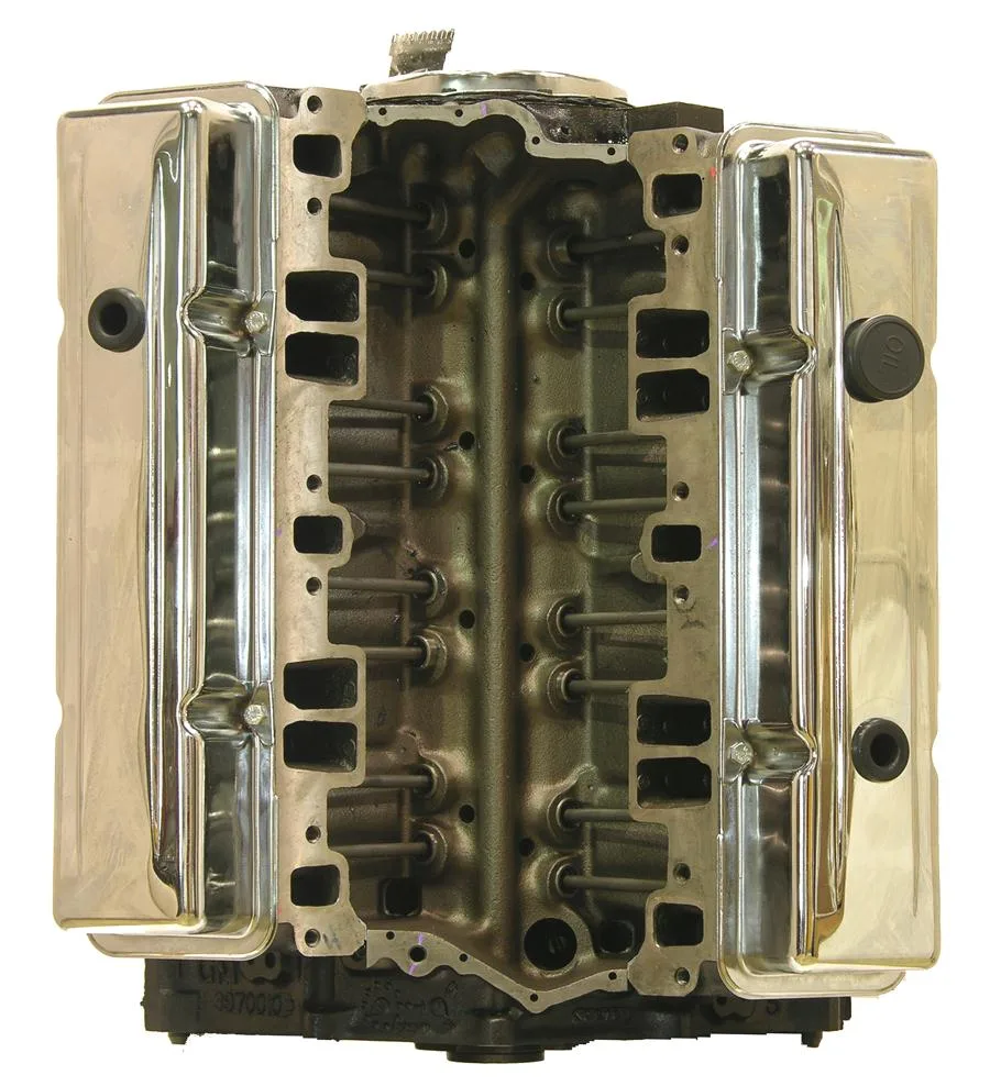 Chevy 350 5.7L 4 Bolt Main V8 run-stand quality-test verification