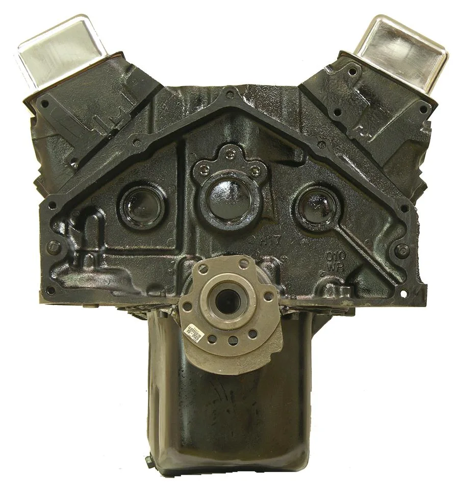 6.0 LS engine on branded inspection stand