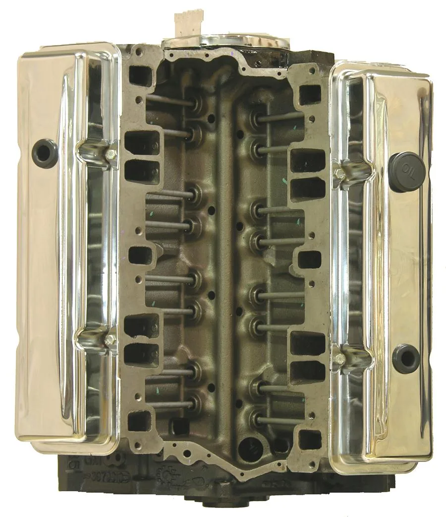 Chevy 350 5.7L 4 Bolt Main V8 run-stand quality-test verification