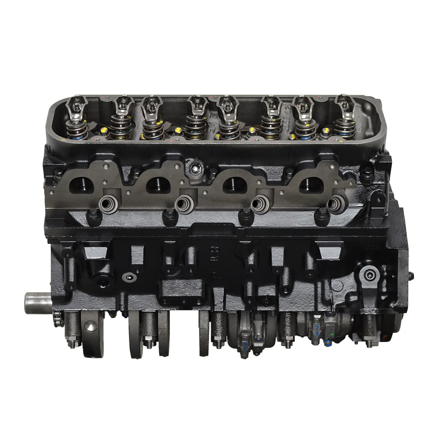 Chevy 496 8.1L V8 intake manifold and throttle body detail