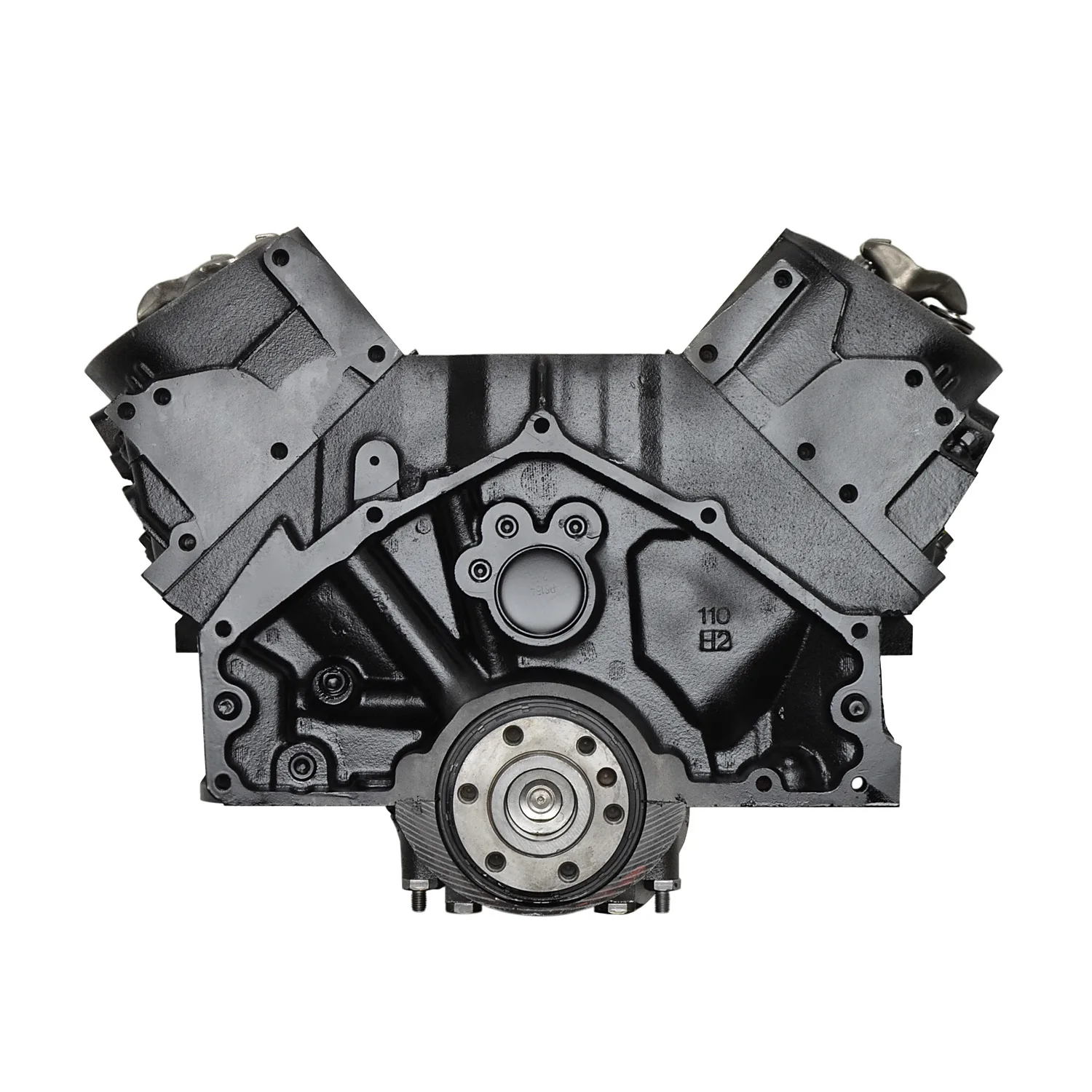 6.0 LS engine on branded inspection stand