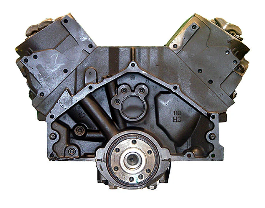 6.0 LS engine on branded inspection stand
