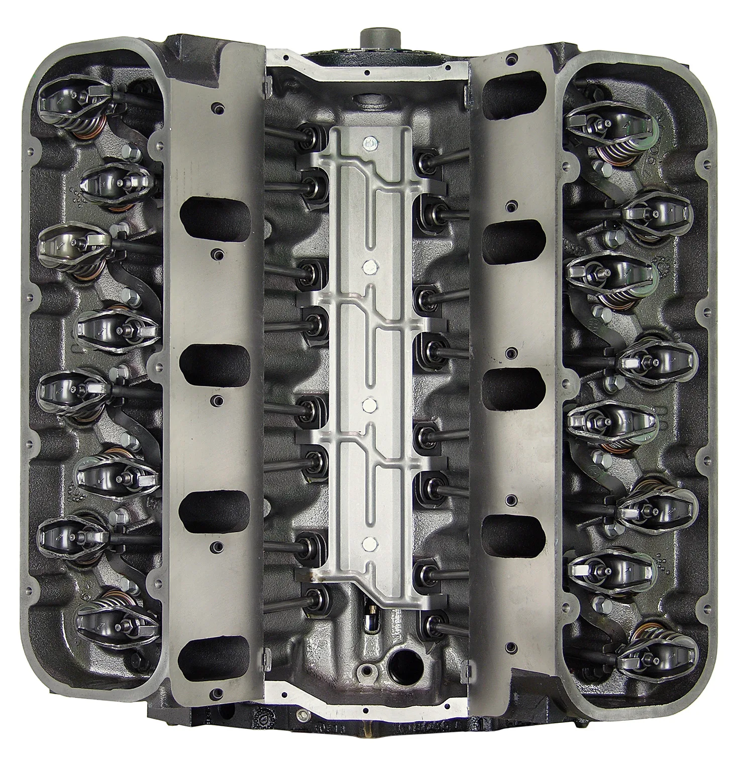 Chevy 496 8.1L V8 run-stand quality-test verification