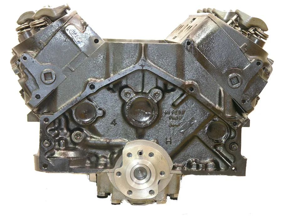 6.0 LS engine on branded inspection stand