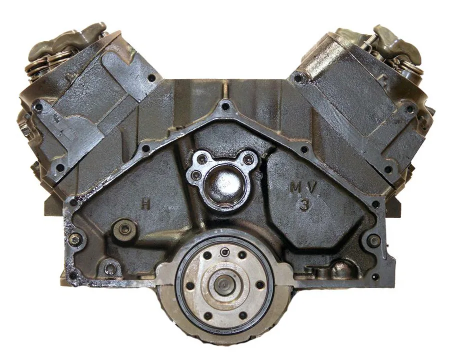 6.0 LS engine on branded inspection stand