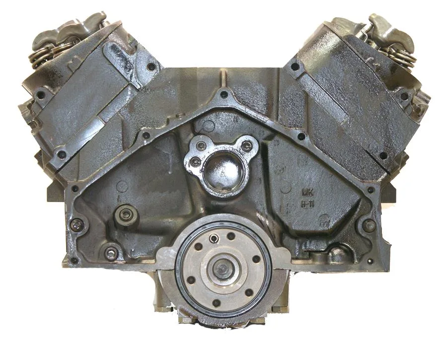 6.0 LS engine on branded inspection stand