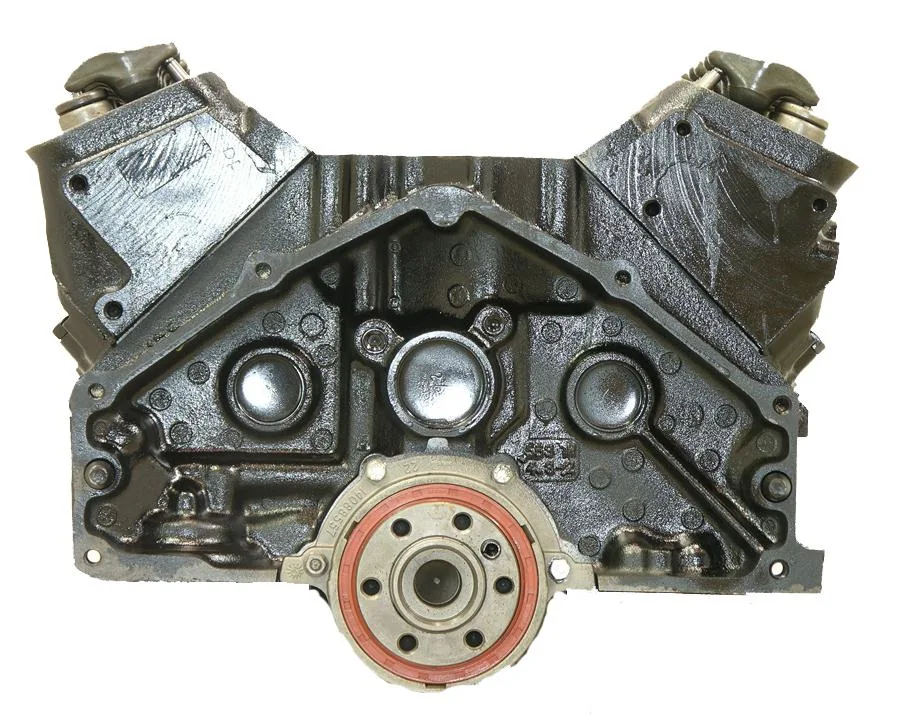 6.0 LS engine on branded inspection stand
