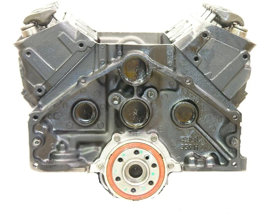 6.0 LS engine on branded inspection stand