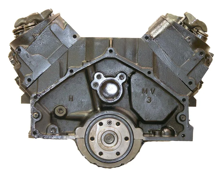 6.0 LS engine on branded inspection stand