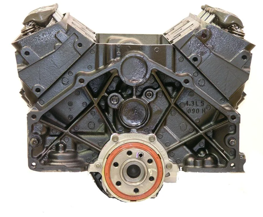 6.0 LS engine on branded inspection stand