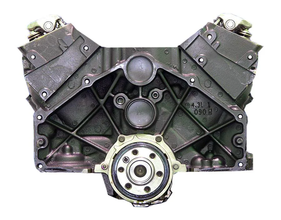 6.0 LS engine on branded inspection stand