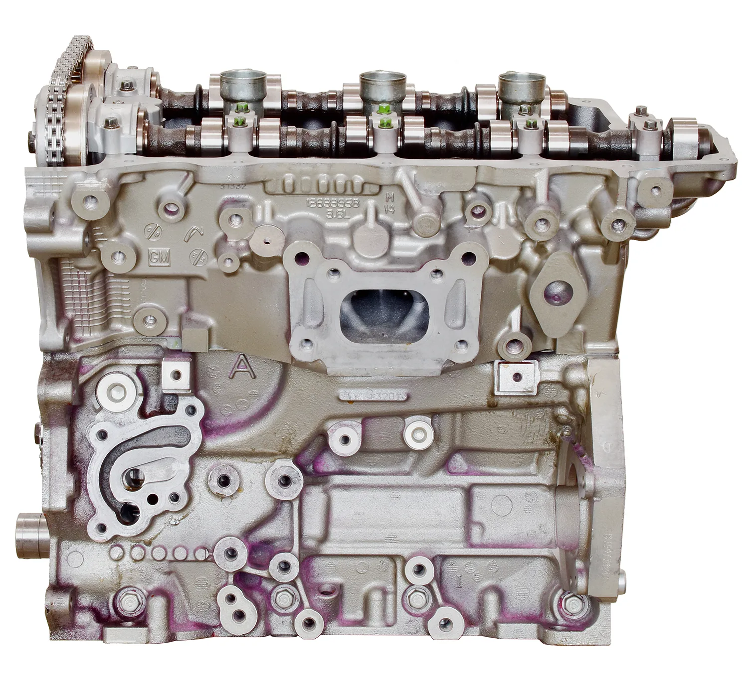 Chevy 3.6L LFX V6 intake manifold and throttle body detail
