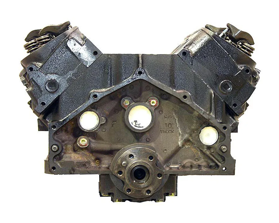 6.0 LS engine on branded inspection stand