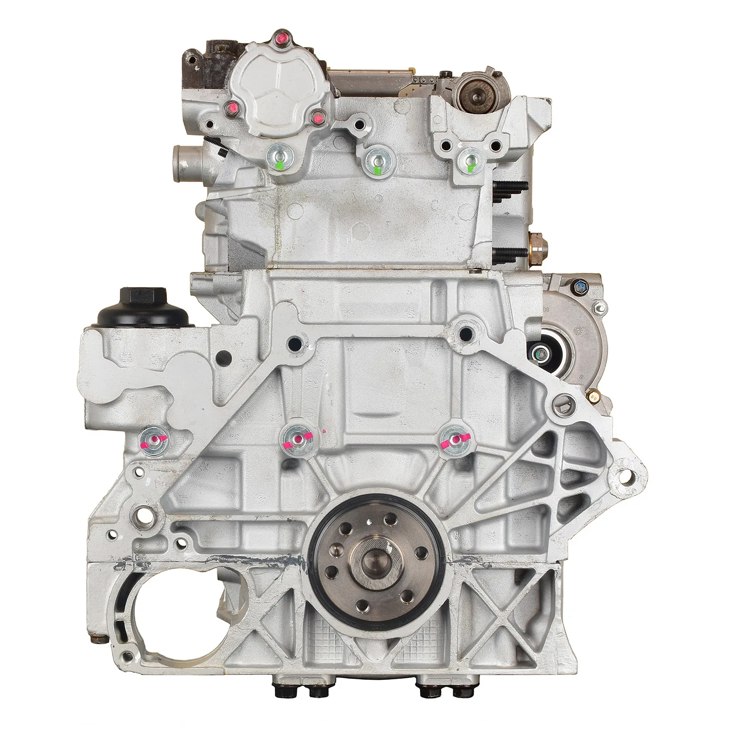 6.0 LS engine on branded inspection stand