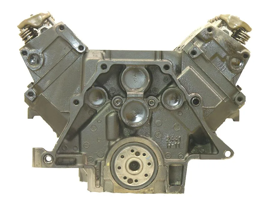 6.0 LS engine on branded inspection stand