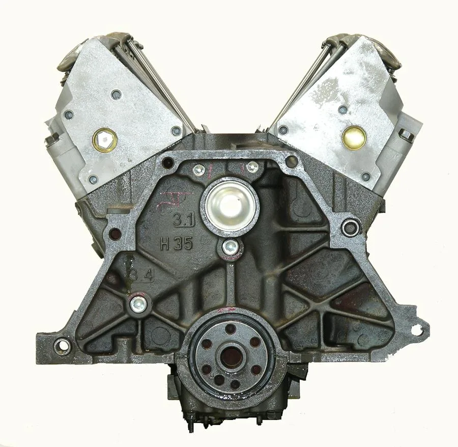 6.0 LS engine on branded inspection stand