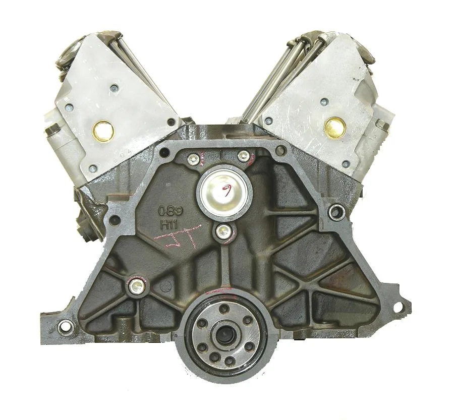 6.0 LS engine on branded inspection stand
