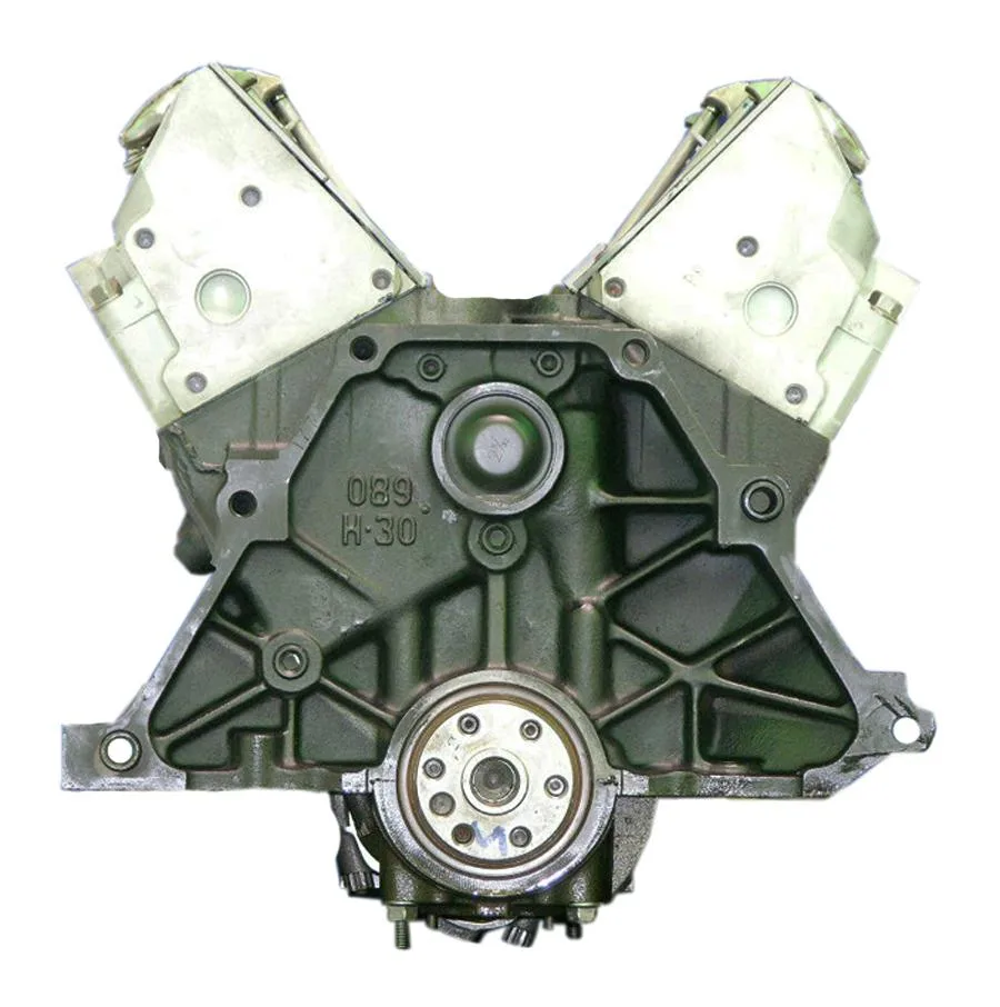 6.0 LS engine on branded inspection stand
