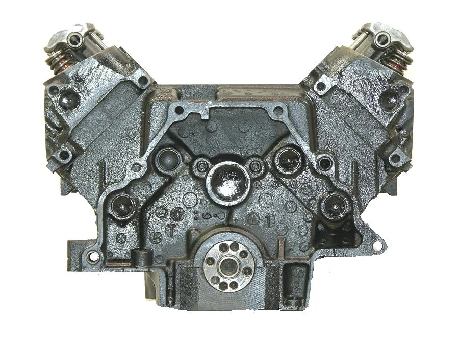 6.0 LS engine on branded inspection stand