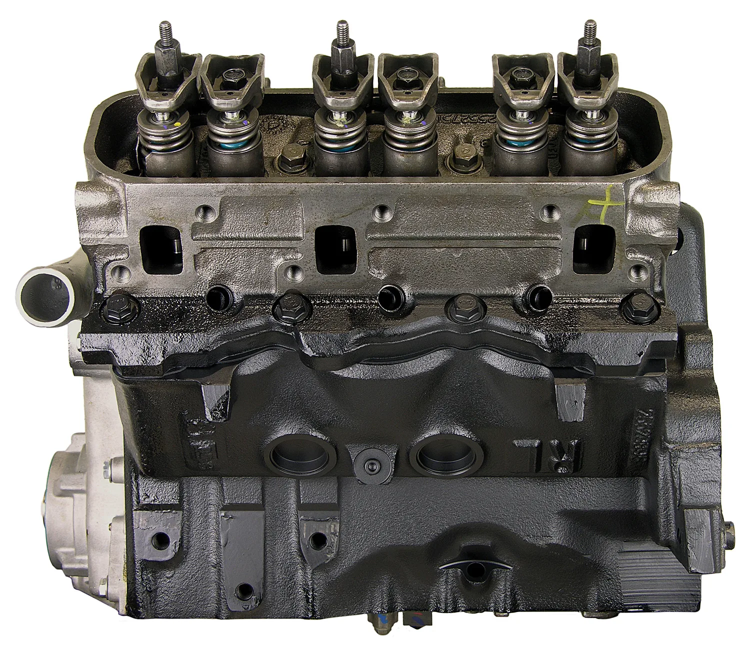 Buick Oldsmobile Pontiac 3.8L V6 intake manifold and throttle body detail
