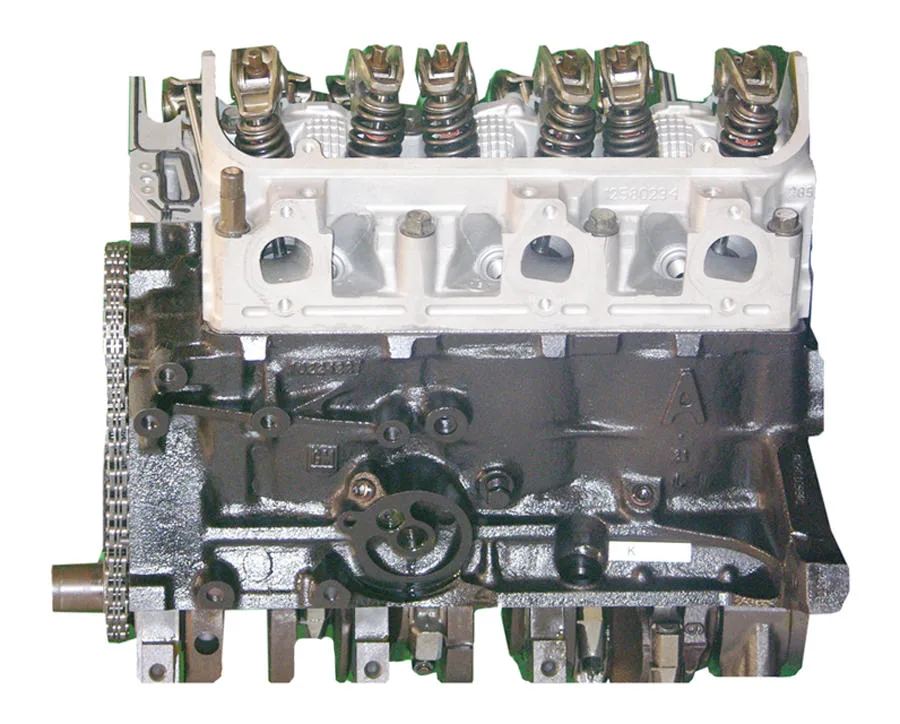 Chevy 3.4L V6 intake manifold and throttle body detail