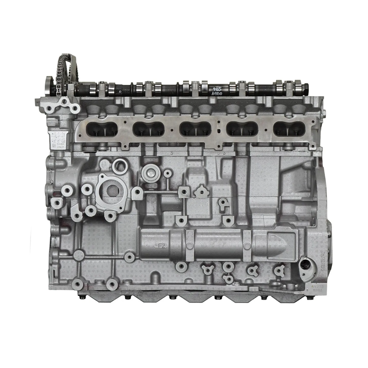 Chevy 3.5L L5 intake manifold and throttle body detail