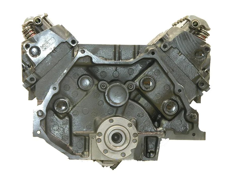 6.0 LS engine on branded inspection stand