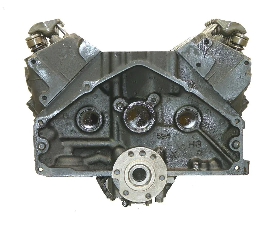 6.0 LS engine on branded inspection stand