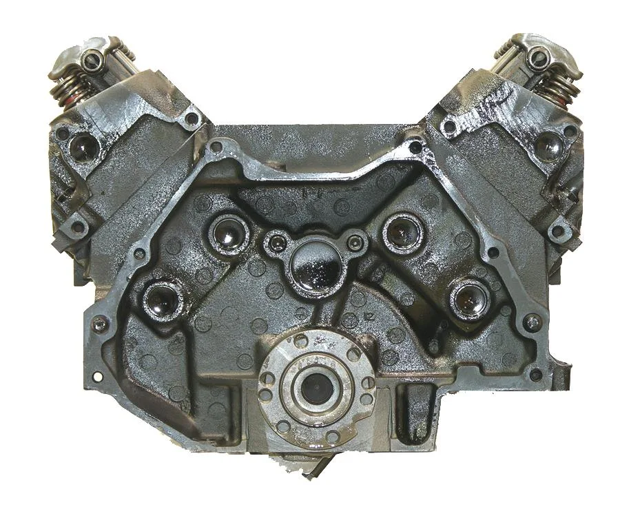 6.0 LS engine on branded inspection stand