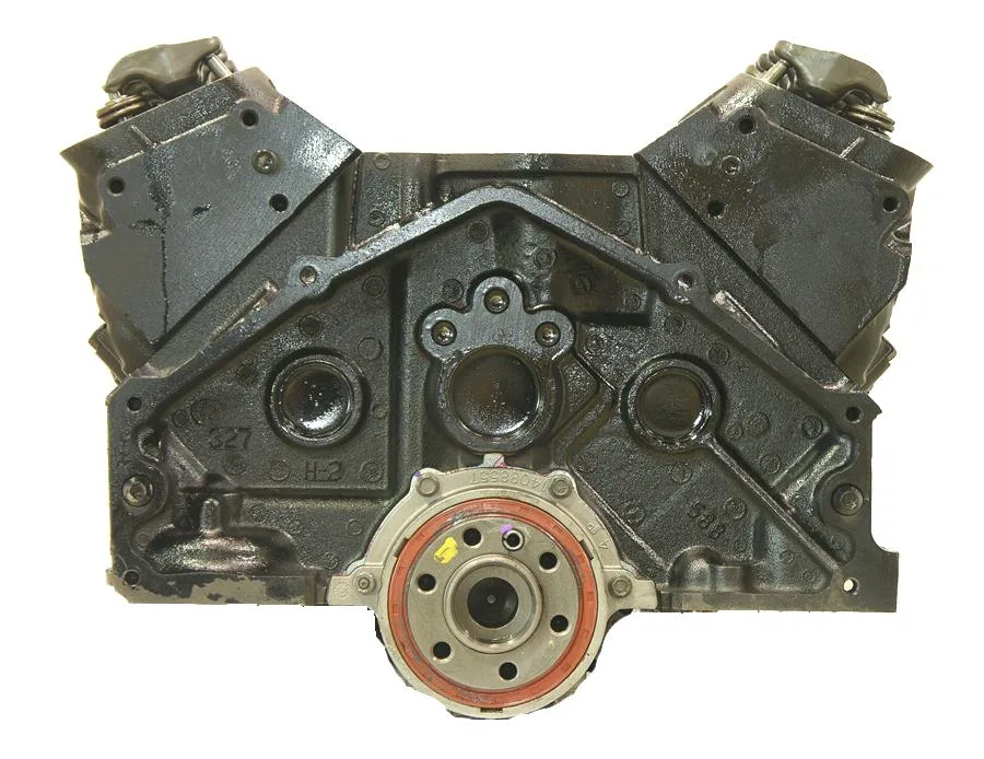 6.0 LS engine on branded inspection stand