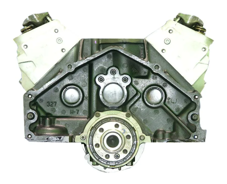 6.0 LS engine on branded inspection stand