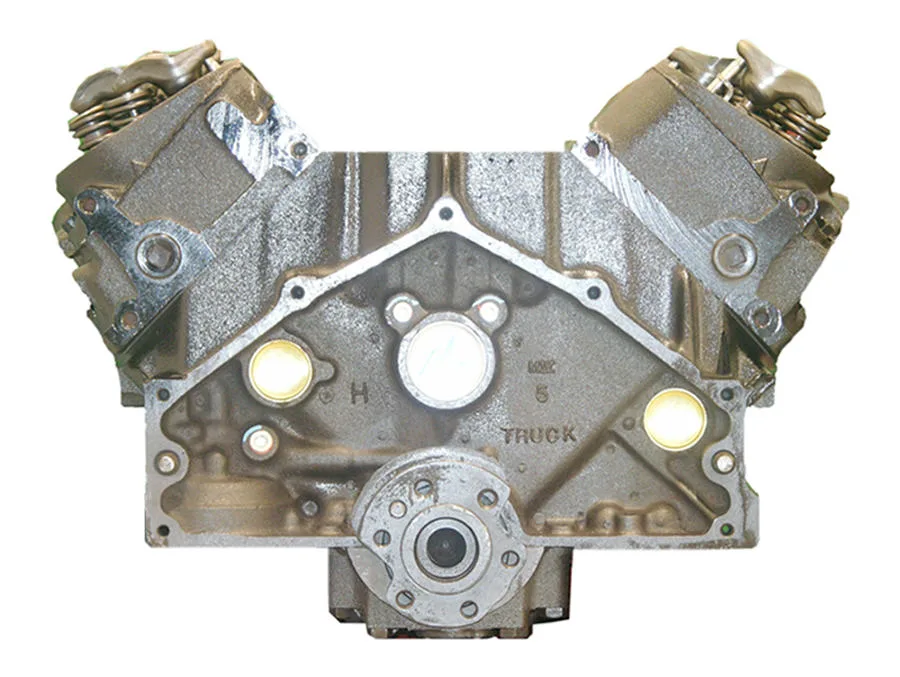 6.0 LS engine on branded inspection stand