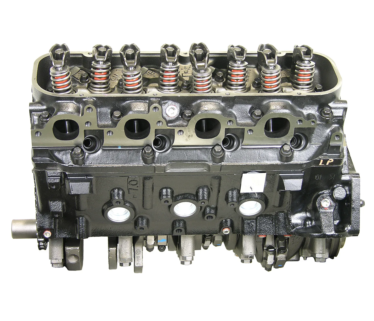 Chevy 7.0L V8 intake manifold and throttle body detail