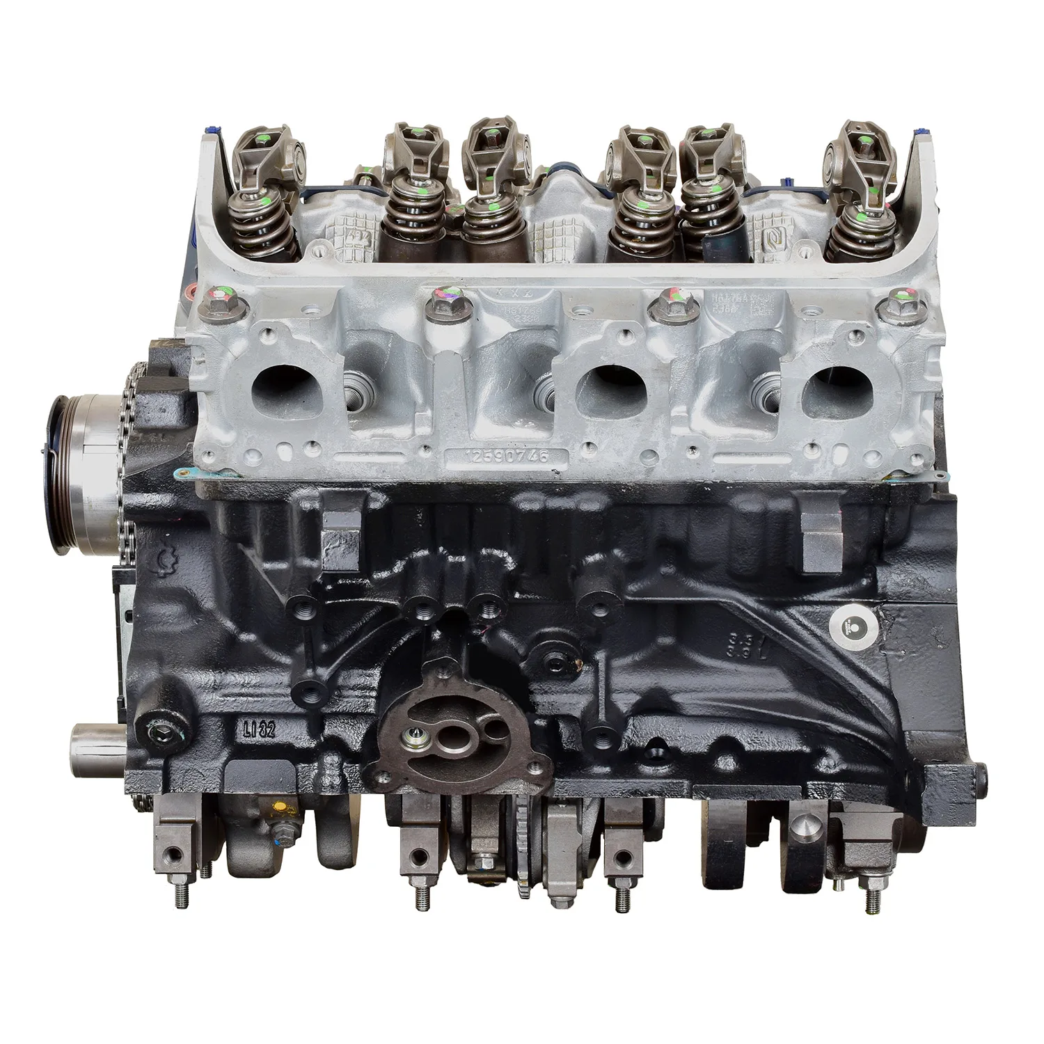 Buick Lucerne Chevrolet 3.9L V6 intake manifold and throttle body detail