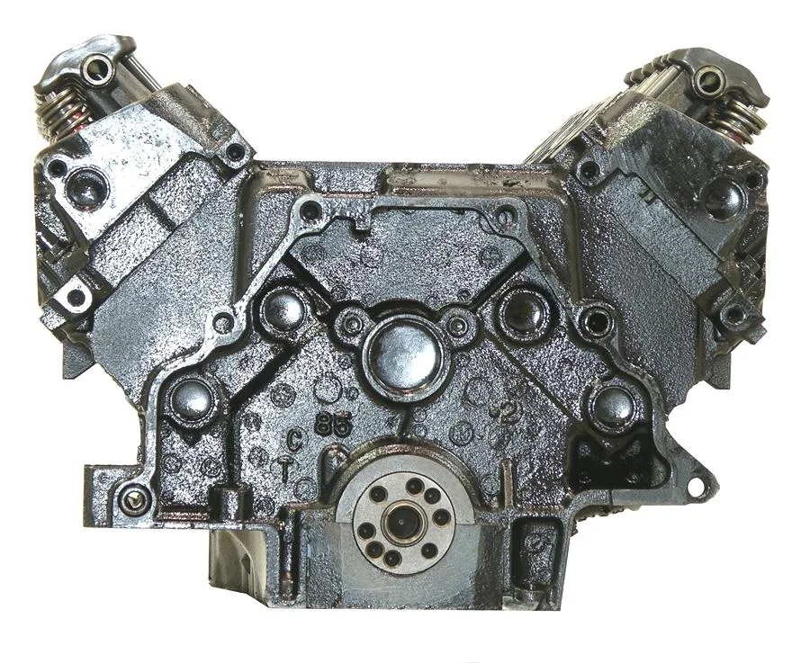 6.0 LS engine on branded inspection stand