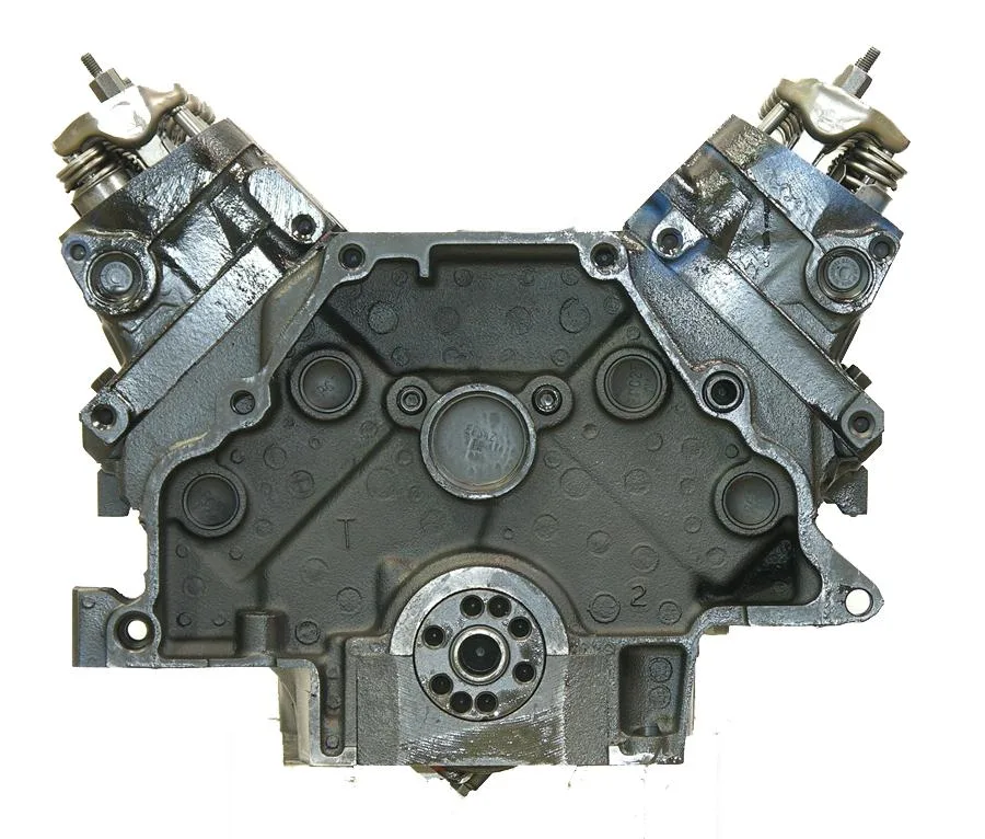 6.0 LS engine on branded inspection stand