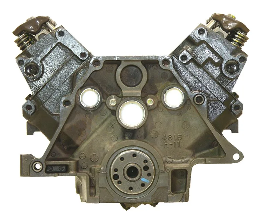 6.0 LS engine on branded inspection stand