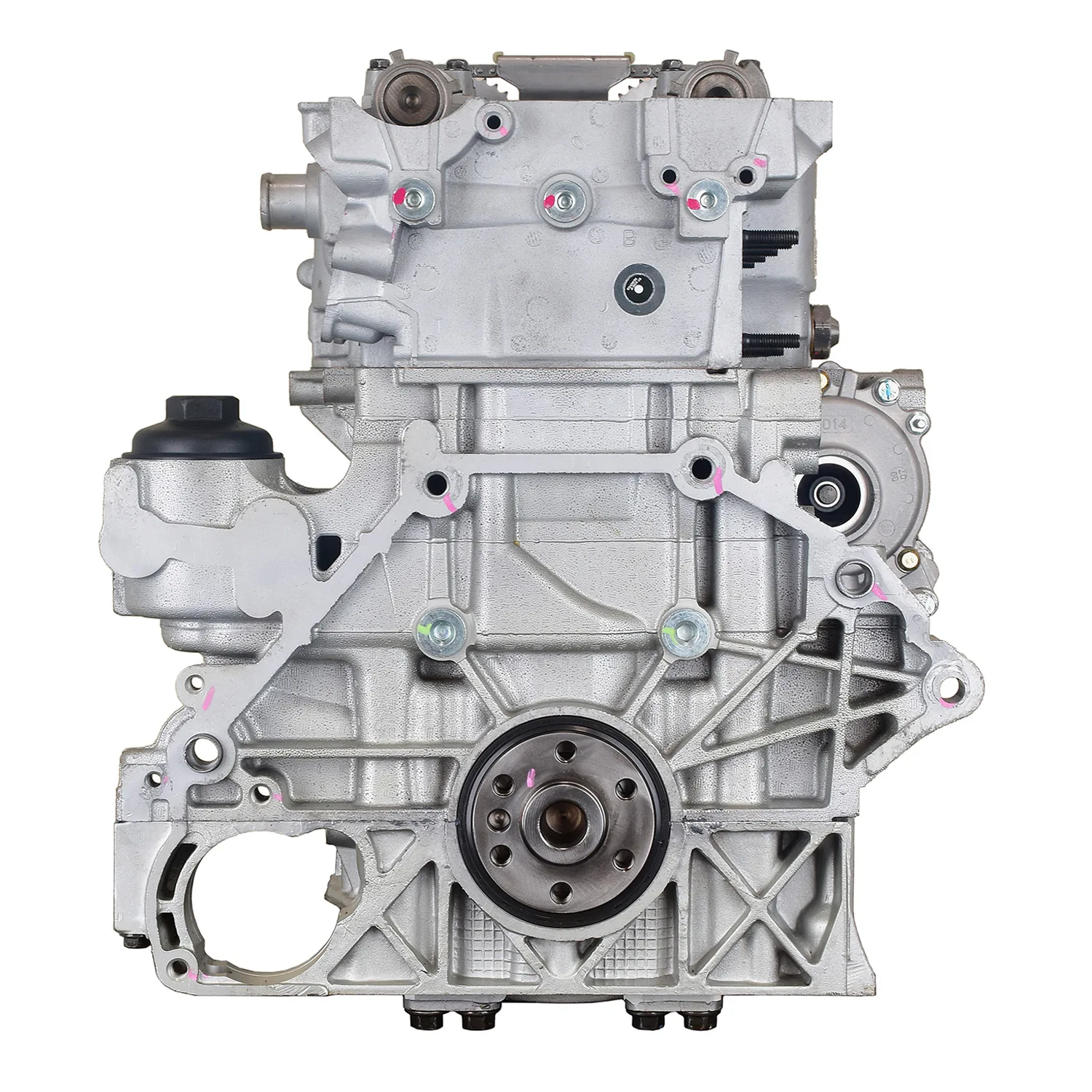 6.0 LS engine on branded inspection stand